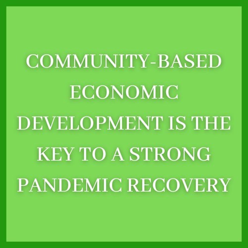 Community based economic development 